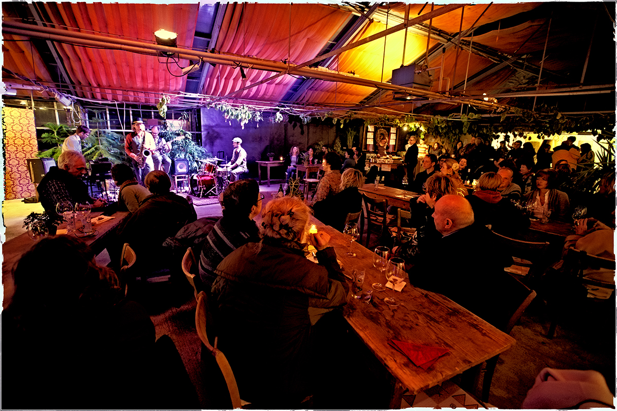 Kunst im Gewächshaus